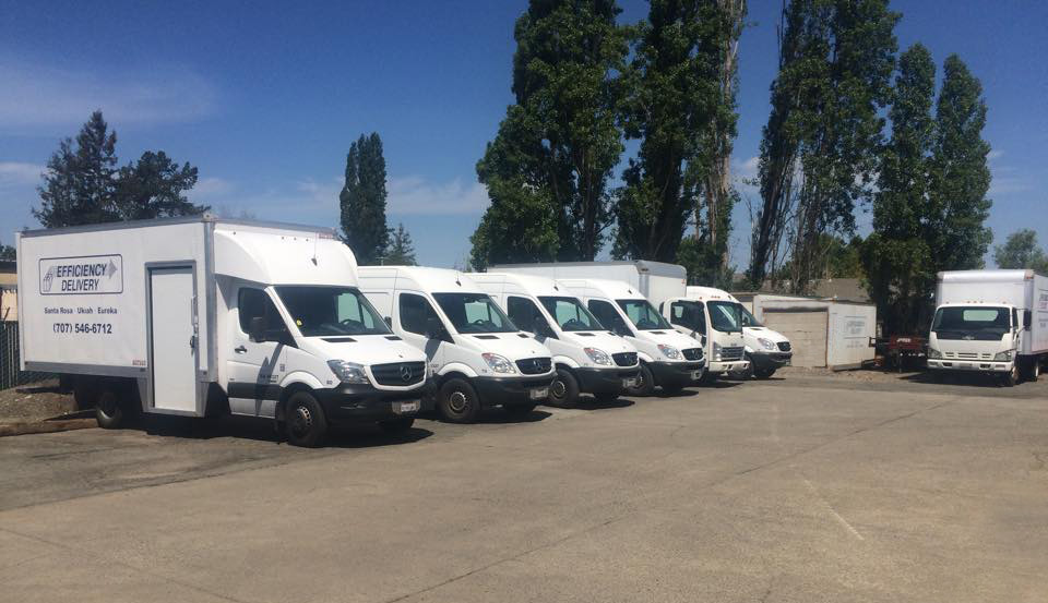 Delivery vans